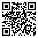 QRコードで郵便番号と住所を表示しています。