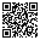QRコードで郵便番号と住所を表示しています。