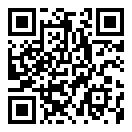 QRコードで郵便番号と住所を表示しています。
