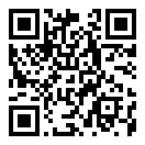 QRコードで郵便番号と住所を表示しています。