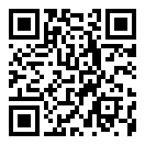 QRコードで郵便番号と住所を表示しています。
