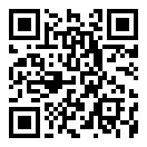 QRコードで郵便番号と住所を表示しています。