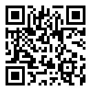 QRコードで郵便番号と住所を表示しています。