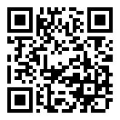 QRコードで郵便番号と住所を表示しています。