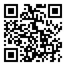 QRコードで郵便番号と住所を表示しています。