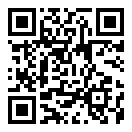 QRコードで郵便番号と住所を表示しています。