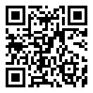 QRコードで郵便番号と住所を表示しています。