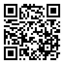 QRコードで郵便番号と住所を表示しています。