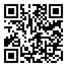 QRコードで郵便番号と住所を表示しています。