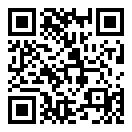 QRコードで郵便番号と住所を表示しています。