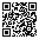 QRコードで郵便番号と住所を表示しています。