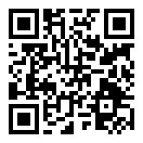 QRコードで郵便番号と住所を表示しています。