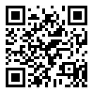 QRコードで郵便番号と住所を表示しています。