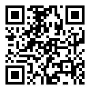QRコードで郵便番号と住所を表示しています。