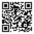 QRコードで郵便番号と住所を表示しています。