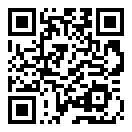 QRコードで郵便番号と住所を表示しています。