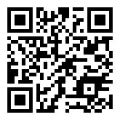 QRコードで郵便番号と住所を表示しています。