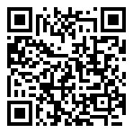 QRコードで郵便番号と住所を表示しています。