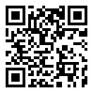 QRコードで郵便番号と住所を表示しています。