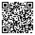 QRコードで郵便番号と住所を表示しています。