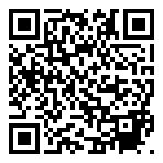 QRコードで郵便番号と住所を表示しています。