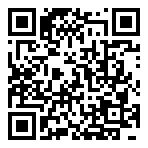 QRコードで郵便番号と住所を表示しています。