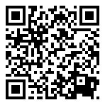 QRコードで郵便番号と住所を表示しています。