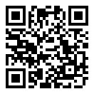QRコードで郵便番号と住所を表示しています。