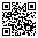 QRコードで郵便番号と住所を表示しています。