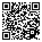 QRコードで郵便番号と住所を表示しています。