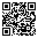 QRコードで郵便番号と住所を表示しています。