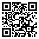 QRコードで郵便番号と住所を表示しています。