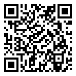 QRコードで郵便番号と住所を表示しています。