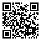 QRコードで郵便番号と住所を表示しています。
