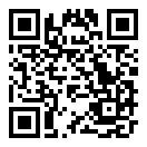 QRコードで郵便番号と住所を表示しています。