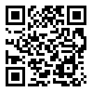 QRコードで郵便番号と住所を表示しています。