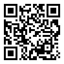 QRコードで郵便番号と住所を表示しています。