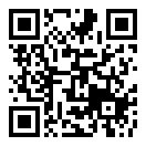 QRコードで郵便番号と住所を表示しています。