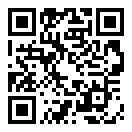 QRコードで郵便番号と住所を表示しています。