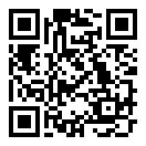 QRコードで郵便番号と住所を表示しています。