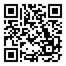 QRコードで郵便番号と住所を表示しています。
