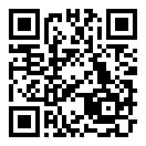 QRコードで郵便番号と住所を表示しています。