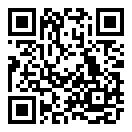 QRコードで郵便番号と住所を表示しています。