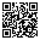 QRコードで郵便番号と住所を表示しています。