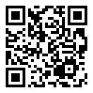 QRコードで郵便番号と住所を表示しています。