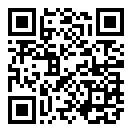 QRコードで郵便番号と住所を表示しています。