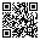 QRコードで郵便番号と住所を表示しています。