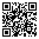 QRコードで郵便番号と住所を表示しています。