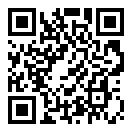 QRコードで郵便番号と住所を表示しています。