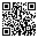 QRコードで郵便番号と住所を表示しています。